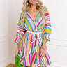 Really Radiant Stripe Dress Image - 1