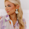 Seaside Glisten Earrings In Mint Image - 1