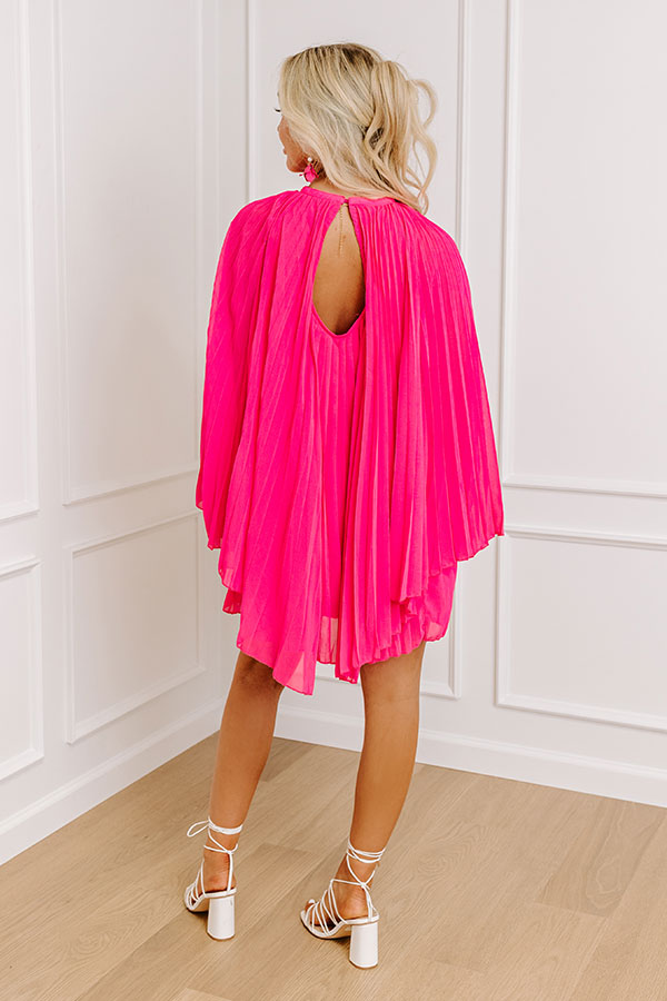 Runway Revelry Shift Dress In Hot Pink • Impressions Online Boutique