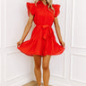 Devoted Darling Gingham Dress in Red Image - 1
