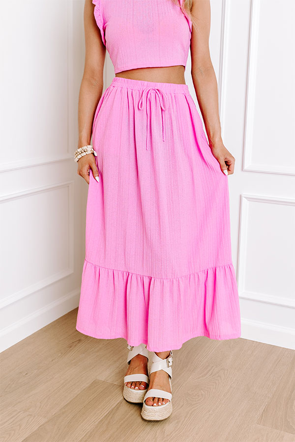 Al Fresco Fling Maxi Skirt Image - 2