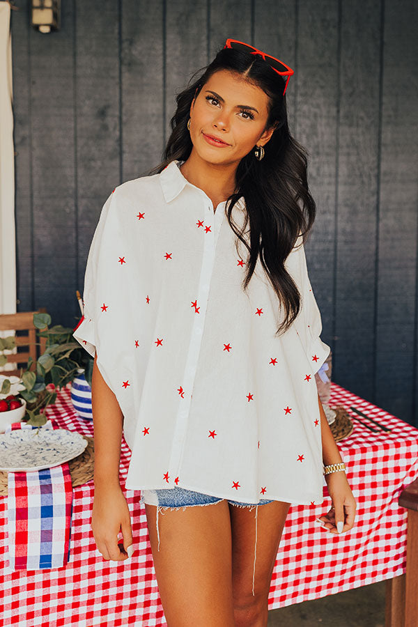 American Anthem Embroidered Button Up Image - 3
