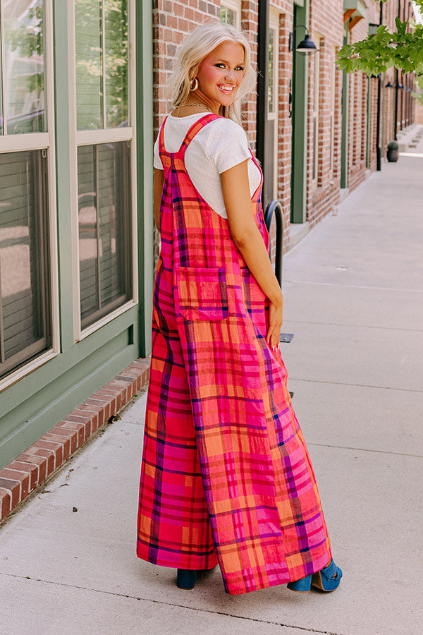 Keeping Interest Linen-Blend Jumpsuit Image - 4