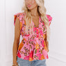 Radiant Beauty Floral Top Image - 1