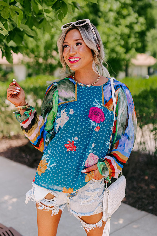 Delightful Chic Chiffon Top Image - 2