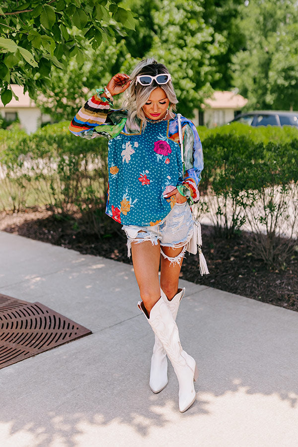 Delightful Chic Chiffon Top Image - 1