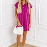 Effortless Radiance Shift Dress in Orchid Image - 1