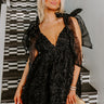 Lost In Your Eyes Mini Dress In Black Image - 1