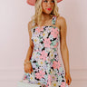 Hours Of Flowers Denim Mini Dress Image - 1