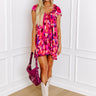 Southern Flair Floral Mini Dress Image - 1