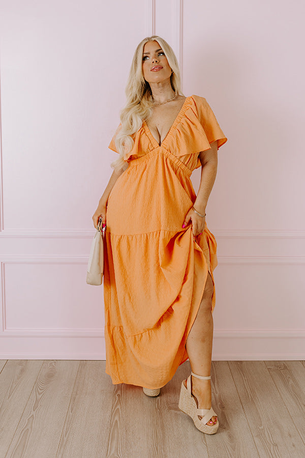 On The PR List Maxi in Orange Curves Image - 1
