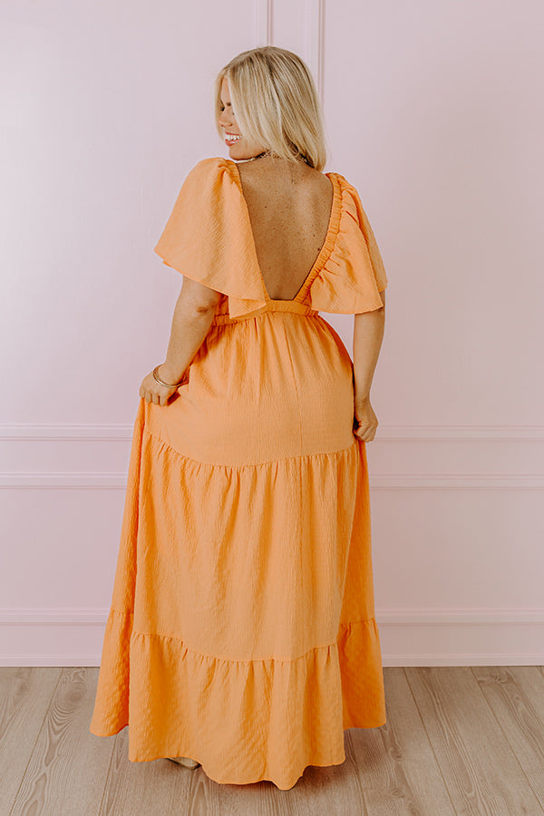On The PR List Maxi in Orange Curves Image - 4