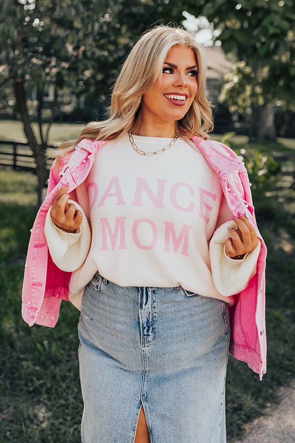 Dance Mom Sweater Curves