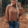 Autumn Charm Knit Sweater In Camel Image - 1