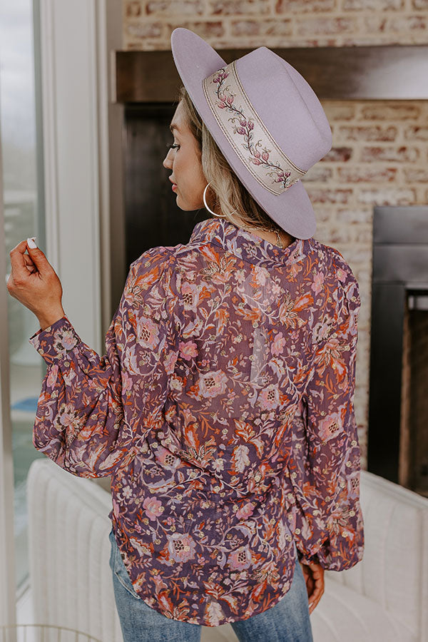 Fabulous Approach Floral Button Up Image - 4