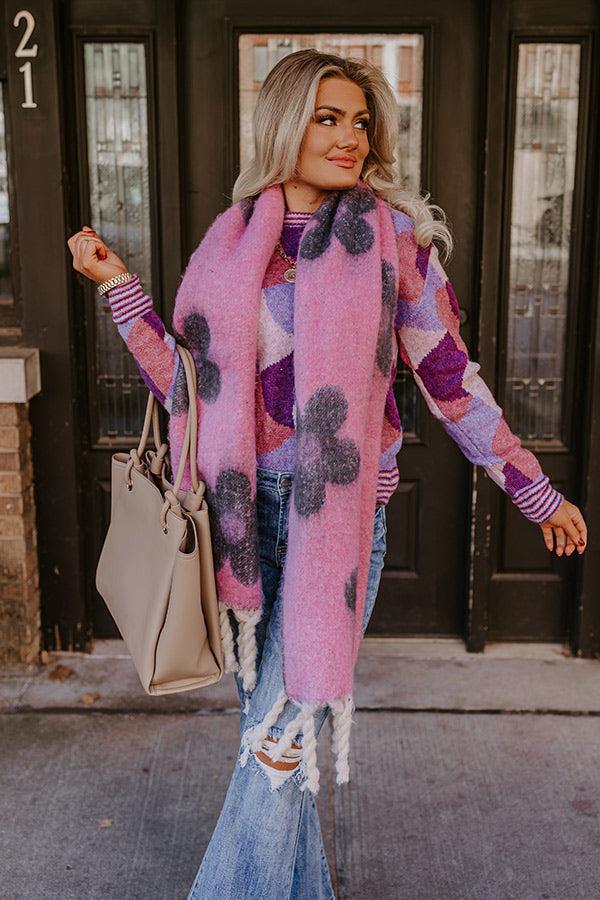 Vail Views Scarf In Violet Image - 1