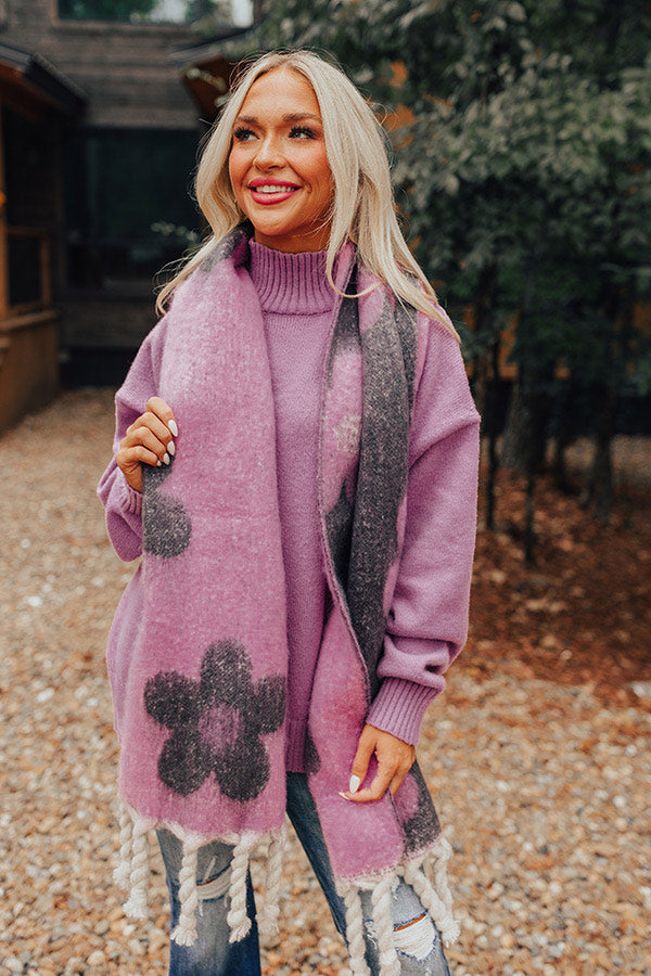 Vail Views Scarf In Violet Image - 4