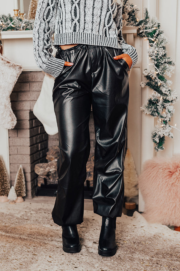 Super High Waisted Faux Leather Moto Skinny Pant | Express