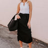 Cool Energy Cargo Midi Skirt in Black Image - 1