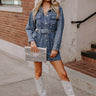 Filled With Hope Denim Dress Image - 1