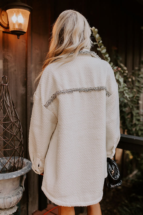 Comfy Glam Tweed Jacket Image - 2