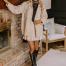Cozier Than Ever Sherpa Jacket in Light Iced Latte Image - 1