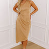 Luxury Lineage Shimmer Midi In Iced Latte Image - 1