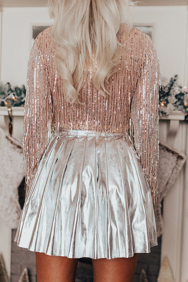 The Lyla Pleated Mini Skirt Image - 3