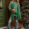 Denver Icon Stripe Sweater In Green Image - 1
