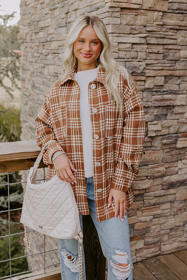 Bonfire Babe Plaid Coat main image 1