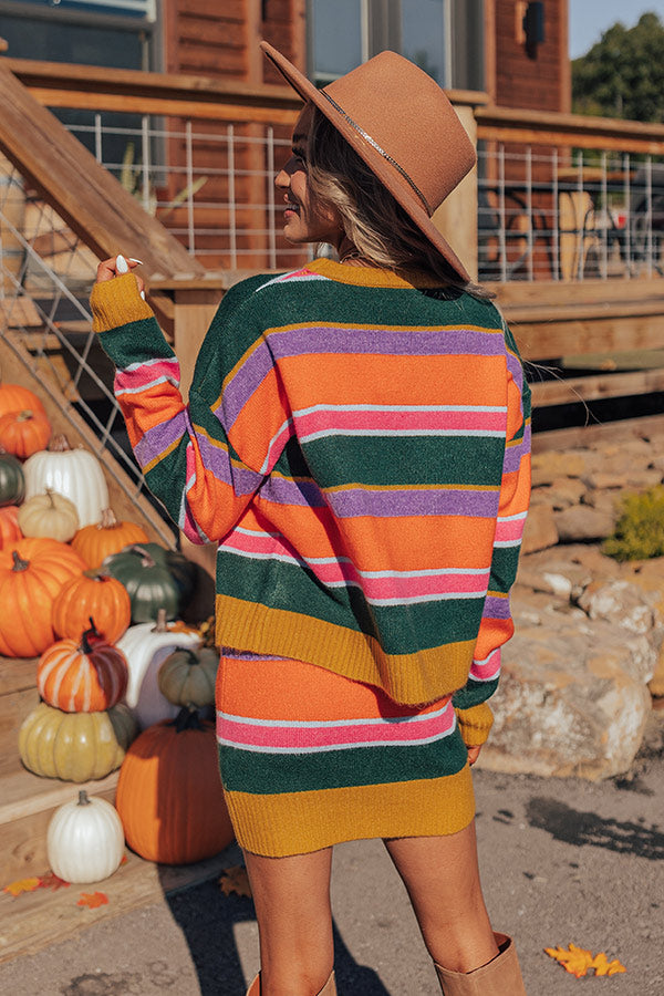 Beautiful Routine Stripe Sweater Image - 4