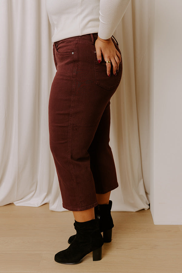 Judy Blue The Kenzo High Waist Wide Leg Jean Curves Image - 4