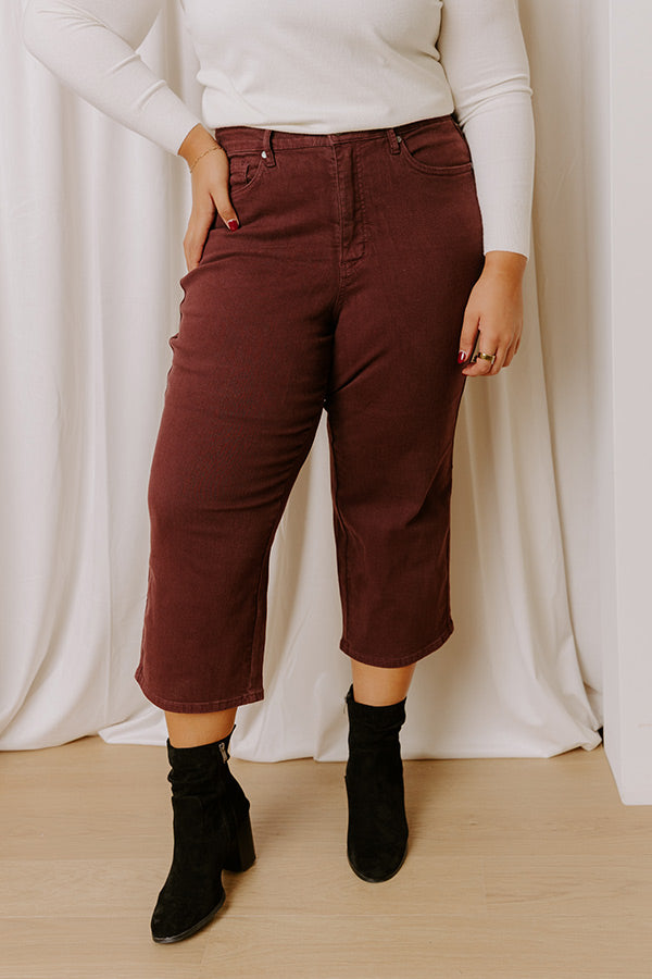 Judy Blue The Kenzo High Waist Wide Leg Jean Curves Image - 2