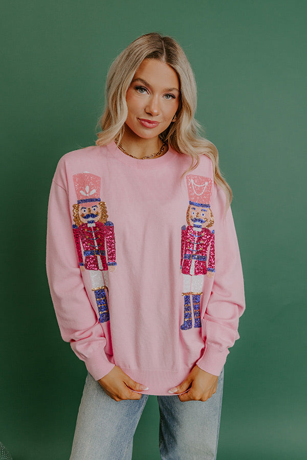 The Nutcracker Sequin Sweater Image - 2
