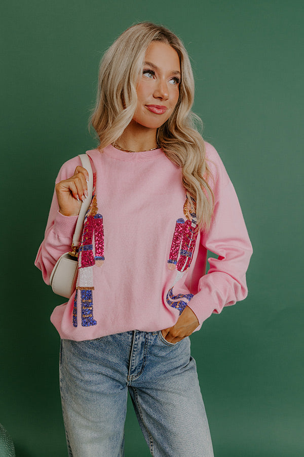 The Nutcracker Sequin Sweater Image - 3