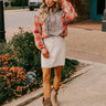 Fall Sunset Flannel Tunic Image - 1