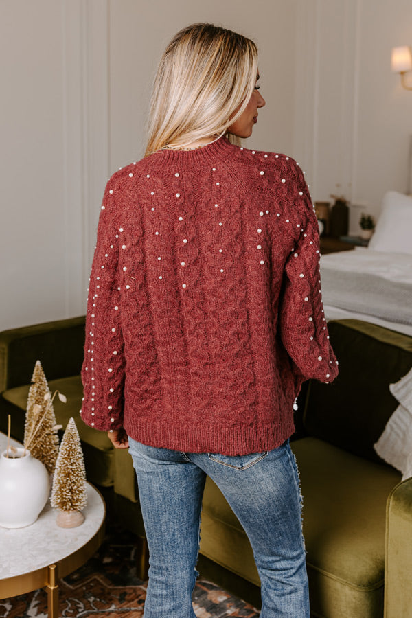 Sending Love To You Embellished Sweater Image - 3