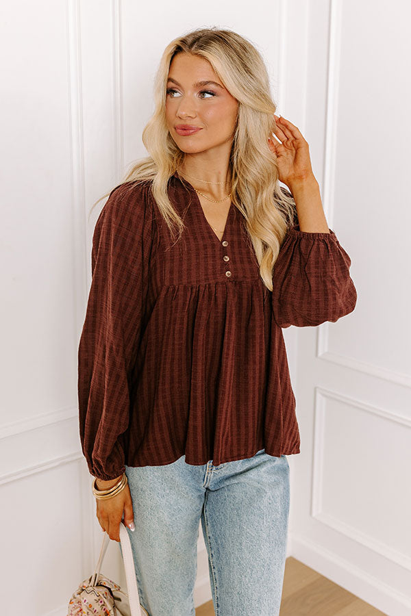 Romantic Notion Babydoll Top Image - 1