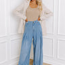 The Jessica Wide Leg Denim Trouser Image - 1