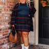 Fall Frenzy Plaid Skirt Curves Image - 1