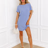 Sweetly Simple Mini Dress in Periwinkle Image - 1