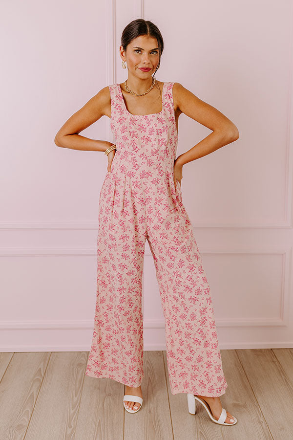 Pursuit of Happiness Floral Jumpsuit Image - 3