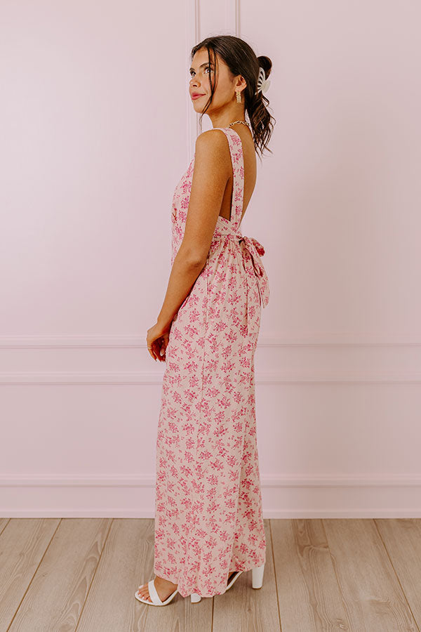 Pursuit of Happiness Floral Jumpsuit Image - 4