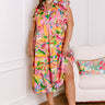 Stay In The Journey Floral Midi Curves Image - 1