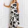 Date Night In Paris Floral Maxi Dress Curves Image - 1