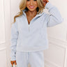 Coffee Run Cutie Pullover in Sky Blue Image - 1