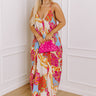 Tranquil Horizon Floral Maxi in Cream Curves Image - 1
