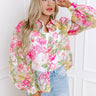 Garden Glamour Organza Top Image - 1