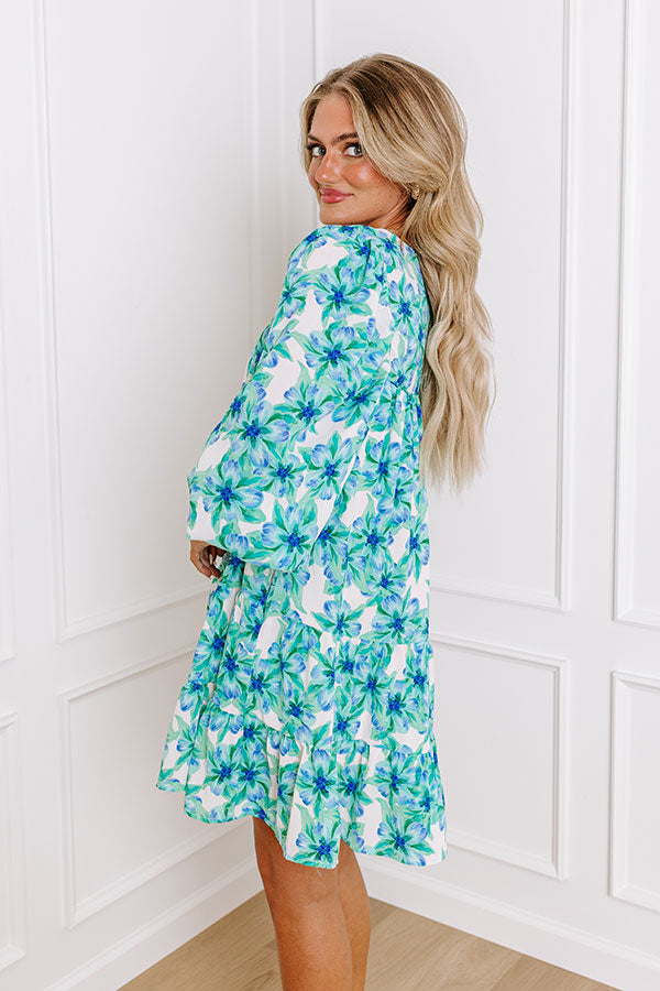 Coastal Voyage Mini Dress