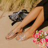 The Irene Metallic Sandal Image - 1